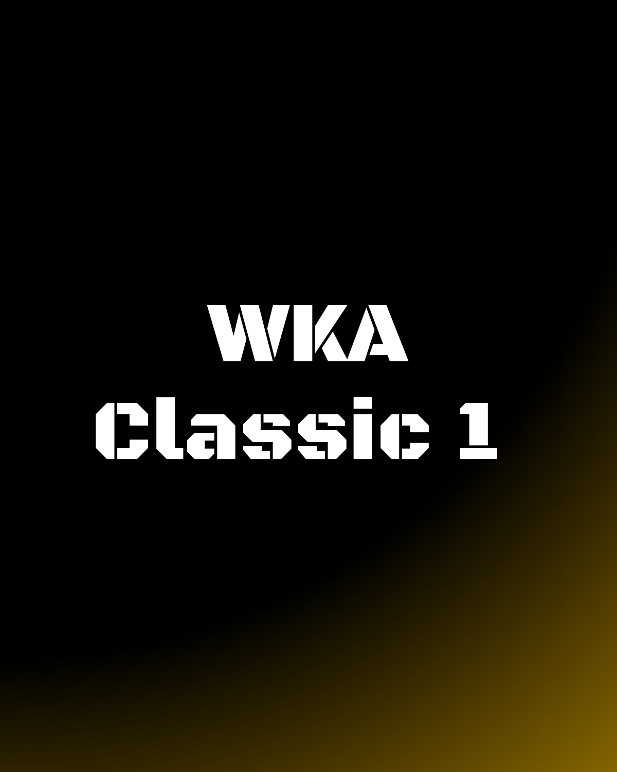 WKA Classic 1
