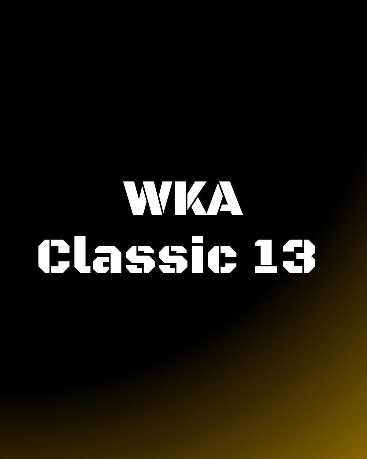 WKA Classic 13