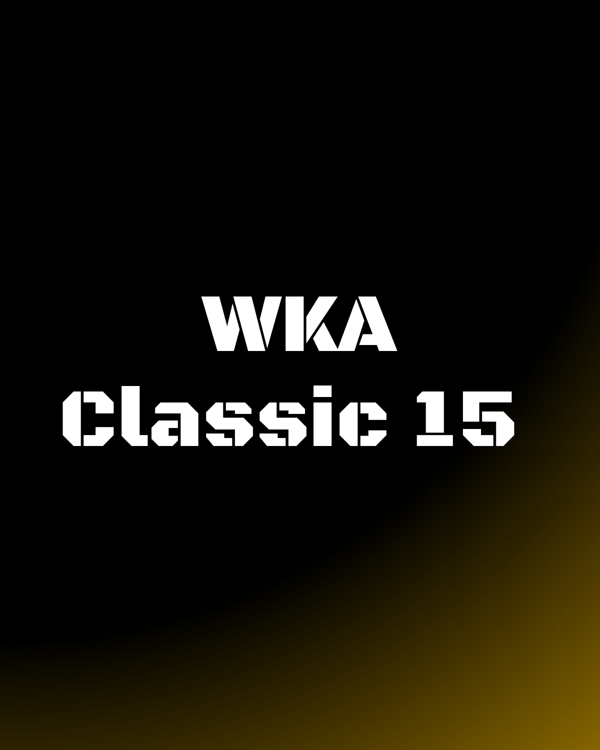 WKA Classic 15