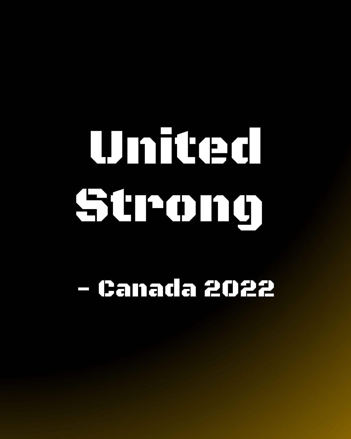 United Strong - Canada 2022