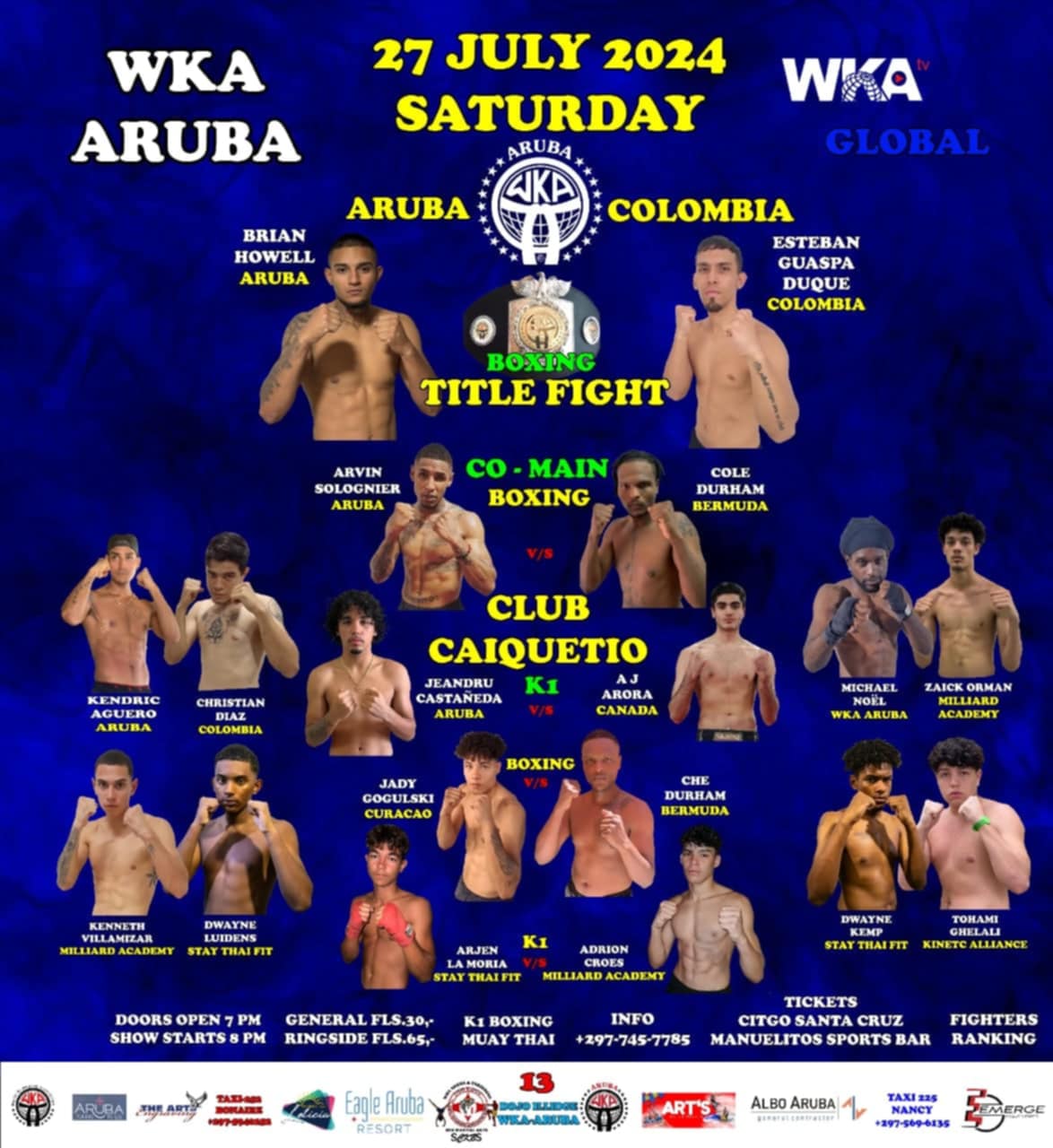 ARUBA VS COLOMBIA 2024